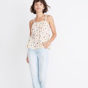 Madewell Cami/Tank 0 Zero Ruffle Strap